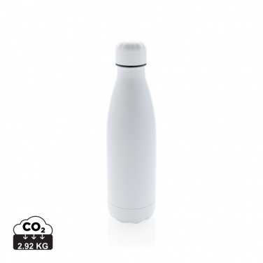 Logotrade promotional merchandise photo of: Solid colour vacuum stainless steel bottle 500 ml