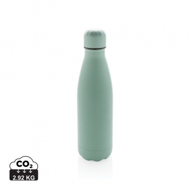 Logo trade advertising products image of: Solid colour vacuum stainless steel bottle 500 ml