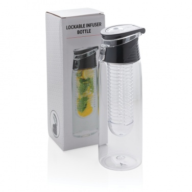 Logo trade business gifts image of: Lockable infuser bottle