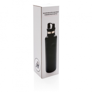 Logotrade advertising products photo of: Vacuum insulated leak proof standard mouth bottle
