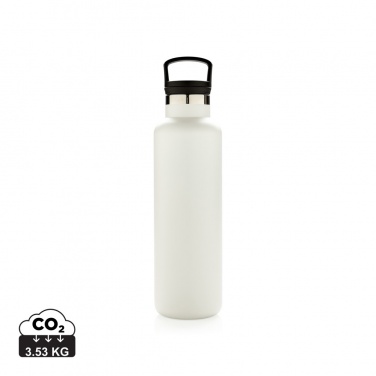 Logo trade business gift photo of: Vacuum insulated leak proof standard mouth bottle