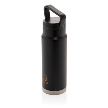 Logotrade advertising product picture of: Leakproof vacuum on-the-go bottle with handle