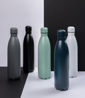 Logotrade promotional item image of: Solid colour vacuum stainless steel bottle 750ml