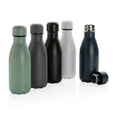 Logo trade promotional products picture of: Solid colour vacuum stainless steel bottle 260ml