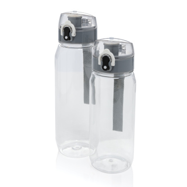 Logo trade promotional giveaways image of: Yide RCS Recycled PET leakproof lockable waterbottle 600ml
