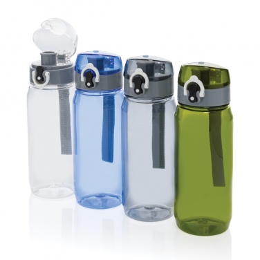 Logo trade promotional merchandise picture of: Yide RCS Recycled PET leakproof lockable waterbottle 600ml
