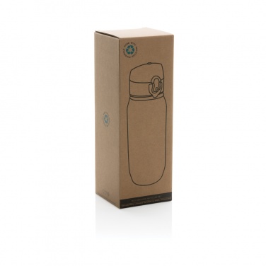 Logotrade promotional product image of: Yide RCS Recycled PET leakproof lockable waterbottle 600ml