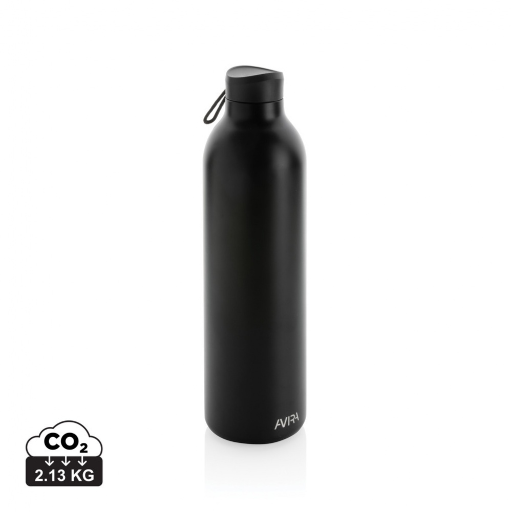 Logotrade promotional giveaways photo of: Avira Avior RCS Re-steel bottle 1L