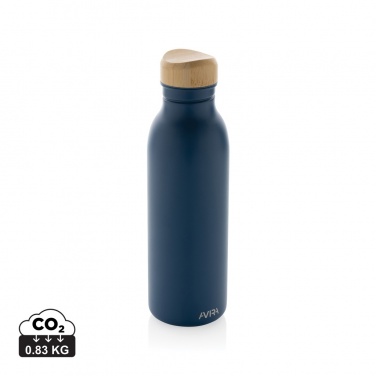 Logo trade promotional merchandise image of: Avira Alcor RCS Re-steel single wall water bottle 600 ML
