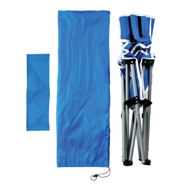 Logo trade promotional giveaways image of: Foldable beach chair in pouch