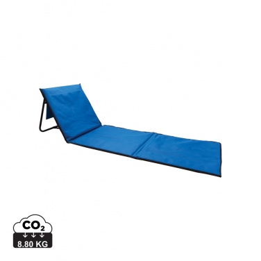 Logo trade business gift photo of: Foldable beach lounge chair