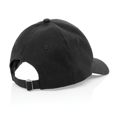 Logo trade advertising products image of: Impact 6 panel 280gr Recycled cotton cap with AWARE™ tracer
