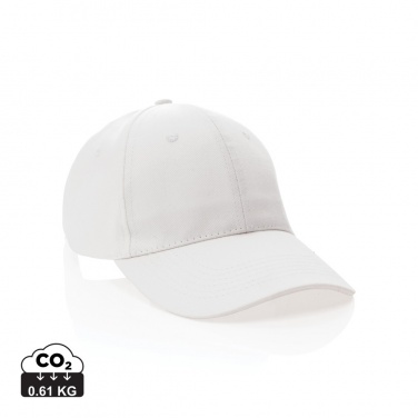 Logotrade promotional merchandise picture of: Impact 6 panel 280gr Recycled cotton cap with AWARE™ tracer
