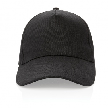 Logo trade promotional merchandise photo of: Impact 5panel 280gr Recycled cotton cap with AWARE™ tracer