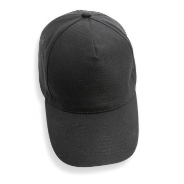 Logotrade promotional merchandise image of: Impact 5panel 280gr Recycled cotton cap with AWARE™ tracer
