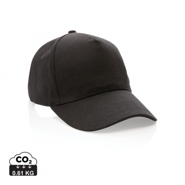 Logotrade promotional gift picture of: Impact 5panel 280gr Recycled cotton cap with AWARE™ tracer