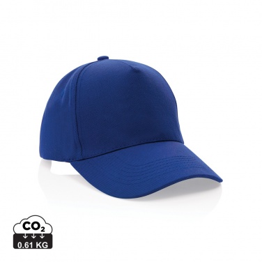Logotrade promotional item picture of: Impact 5panel 280gr Recycled cotton cap with AWARE™ tracer