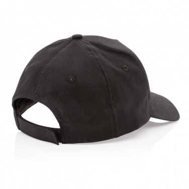 Logo trade promotional items image of: Impact 5 panel 190gr Recycled cotton cap with AWARE™ tracer
