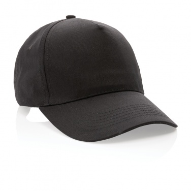 Logotrade advertising products photo of: Impact 5 panel 190gr Recycled cotton cap with AWARE™ tracer