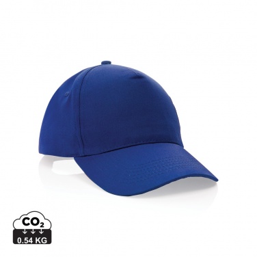 Logotrade corporate gifts photo of: Impact 5 panel 190gr Recycled cotton cap with AWARE™ tracer