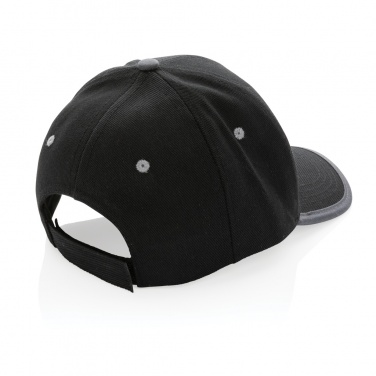Logo trade promotional items picture of: Impact AWARE™ Brushed rcotton 6 panel contrast cap 280gr