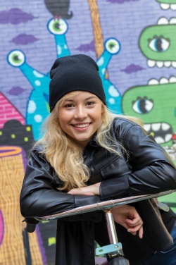 Logo trade promotional merchandise photo of: Impact AWARE™ classic beanie with Polylana®
