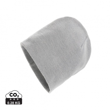Logo trade corporate gift photo of: Impact AWARE™ classic beanie with Polylana®