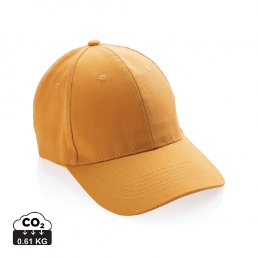 Logo trade promotional items picture of: Impact 6 panel 280gr Recycled cotton cap with AWARE™ tracer
