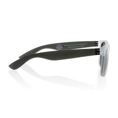 Logotrade promotional giveaways photo of: Gleam RCS recycled PC mirror lens sunglasses