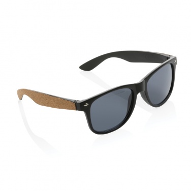 Logotrade promotional gift image of: GRS recycled PC plastic sunglasses with cork