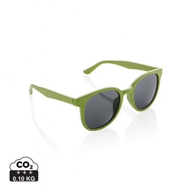 Logo trade promotional merchandise photo of: Wheat straw fibre sunglasses