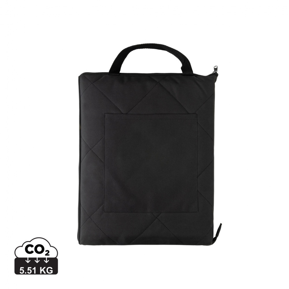 Logo trade promotional gifts picture of: Impact Aware™ RPET foldable quilted picnic blanket