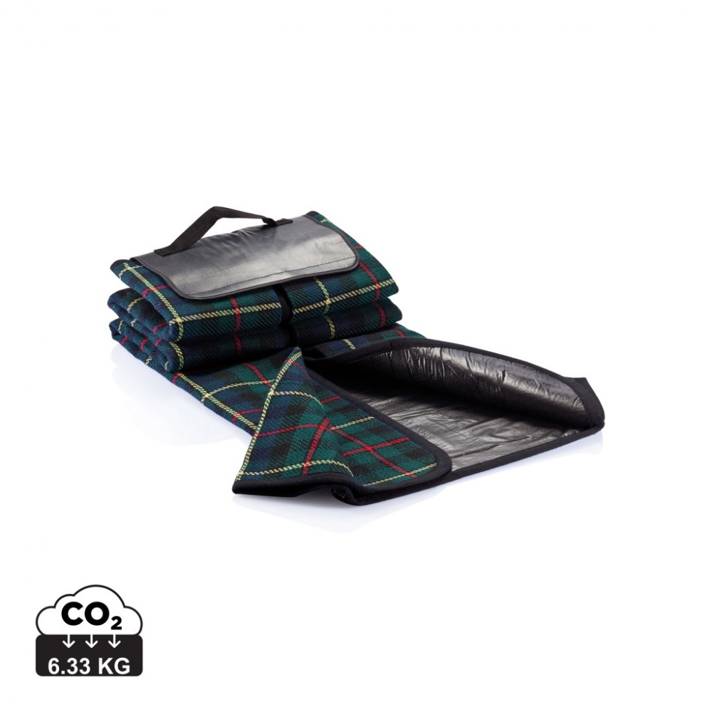 Logotrade business gift image of: Tartan picnic blanket