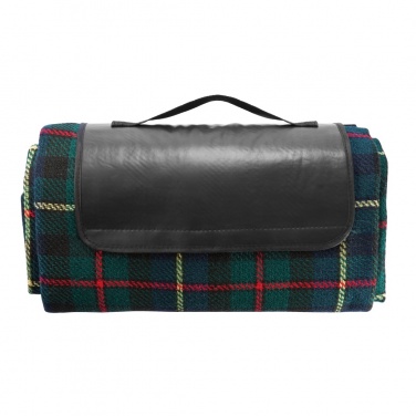 Logo trade business gift photo of: Tartan picnic blanket