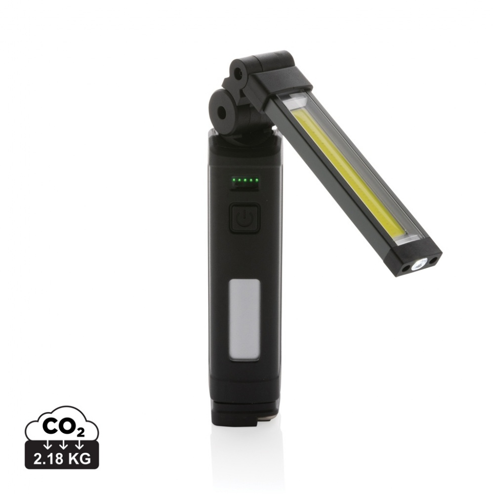 Logotrade promotional merchandise image of: Gear X RCS rPlastic USB rechargeable worklight