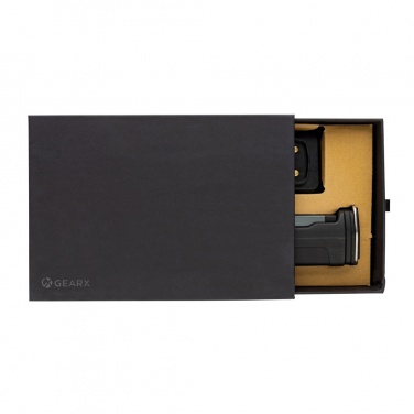 Logo trade corporate gifts image of: Gear X RCS rPlastic USB rechargeable worklight