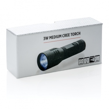 Logotrade promotional item image of: 3W medium CREE torch