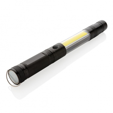 Logo trade promotional products image of: Large telescopic light with COB