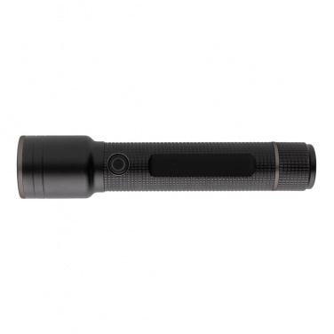Logo trade advertising products picture of: Gear X RCS recycled aluminum USB-rechargeable torch large