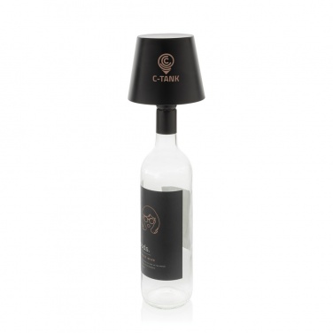 Logo trade corporate gifts picture of: BottleGlow RCS recycled plastic bottle lamp