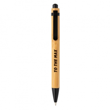 Logo trade promotional product photo of: Bamboo pen