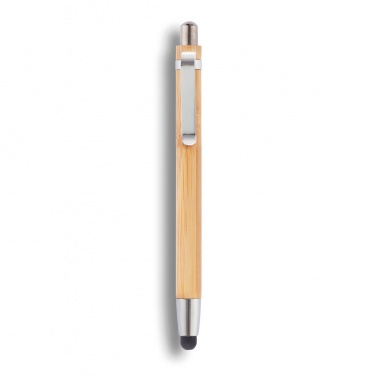 Logo trade promotional items picture of: Bamboo stylus pen