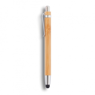 Logotrade promotional giveaway image of: Bamboo stylus pen
