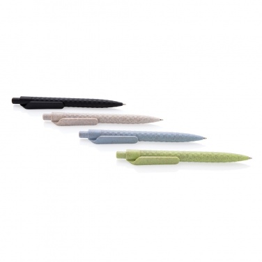 Logo trade promotional items image of: Wheat straw pen