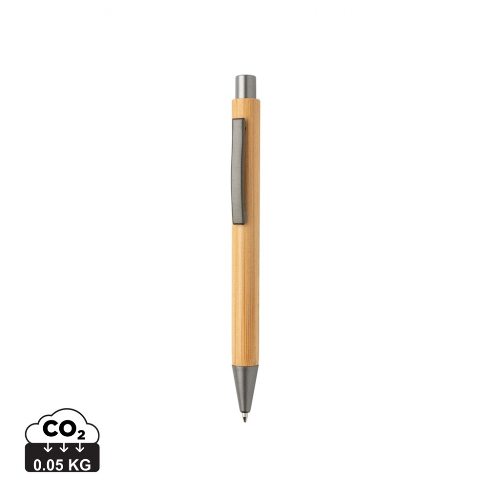 Logotrade promotional gift image of: Slim design bamboo pen