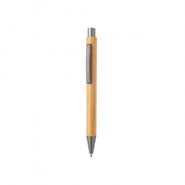 Logotrade business gift image of: Slim design bamboo pen
