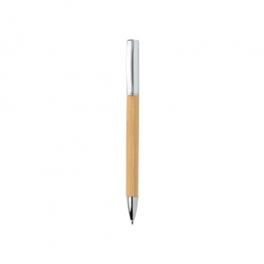 Logo trade promotional gift photo of: Modern bamboo pen