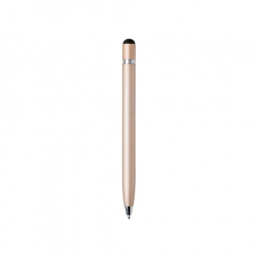 Logo trade advertising products picture of: Simplistic metal pen
