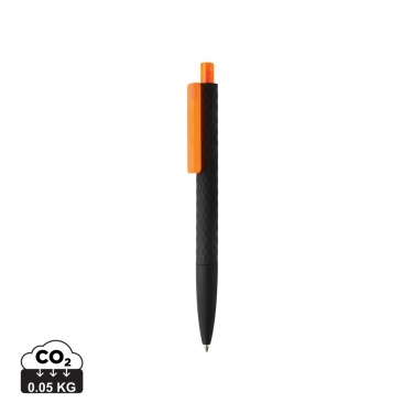 Logo trade business gift photo of: X3 black smooth touch pen