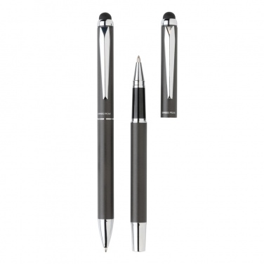Logotrade corporate gifts photo of: Swiss Peak deluxe pen set in PU pouch